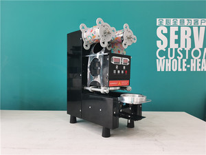 Hoge Snelheid Bubble Thee Volautomatische Cup Sluitmachine/Tafelblad Sealers/Plastic Cup Sealer