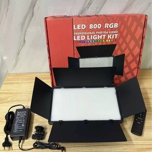 U600 U800Pro RGB 40W Lumière vidéo LED portable 3200-6500K Mode RGB Contrôle par application U600 Lumière vidéo de studio Youtube - Product Image 1