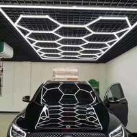 HanYin Nouveau Design Lumière de Garage Led Hexagonal Hexagonal Plafond Lustre Éclairage Design Boutique Décoration