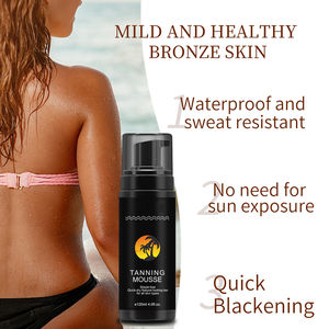 Produits de bronzage Logo personnalisé Longue durée Autobronzant Faux bronzage Mousse bronzante Marque privée pour le corps - Product Image 4