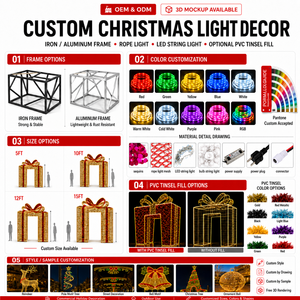 ไฟประดับรูปกระดิ่งคริสต์มาส <span class=keywords><strong>Obbo</strong></span> CE 2D กันน้ำ IP65 ไฟ LED ตกแต่งถนนสำหรับเทศกาลกลางแจ้ง รับผลิตตามสั่ง ขายส่ง - Product Image 4