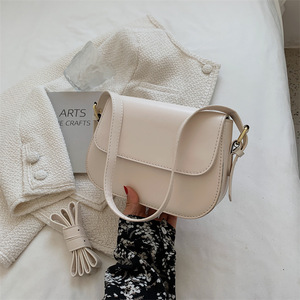 Petit sac à bandoulière carré en cuir PU souple rétro Sac à main pour jeunes femmes Mini sacs à main pour femmes - Product Image 6