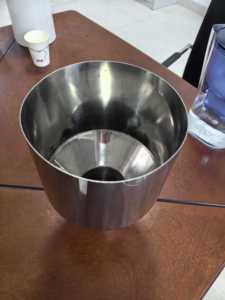 กรวยสแตนเลสคุณภาพสูงขนาดใหญ่สำหรับห้องปฏิบัติการ/อุตสาหกรรมอาหาร ยี่ห้อเจียนเว่ย ผลิตภัณฑ์จากเจียงซู - Product Image 4