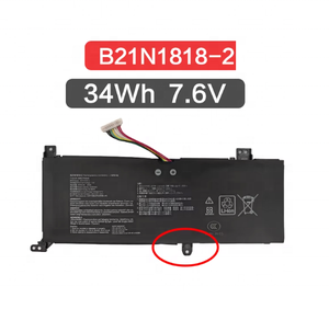 电池适用于华硕 C21N1818 C21N1818-2 B21N1818 B21N1818-2 0B200-03280500 C21PPJH 7.7V 37Wh 4800mAh - Product Image 3