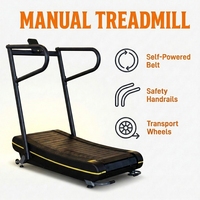 Tapis roulant commercial incurvé sans gravité, réglable, pour salle de sport, studio, entraînement cardio de haute intensité