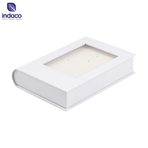 Nueva caja de regalo con forma de libro, caja de embalaje con forma de libro en blanco mate, venta al por mayor. - Product Image 2