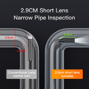 Usine nouveau 4.3 pouces IPS HD écran Portable endoscope industriel de poche 1M câble dur détecteur de voiture Pipeline <span class=keywords><strong>caméra</strong></span> nouvelle Action - Product Image 3