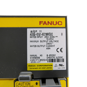 ไดรฟ์เซอร์โวเครื่องขยายสัญญาณแกนหมุน FANUC 283-339V DC 7.5 กิโลวัตต์ A06B-6141-H011 # H580 A06B-6141-H011 ไดรฟ์ FANUC พร้อมจัดส่ง - Product Image 2