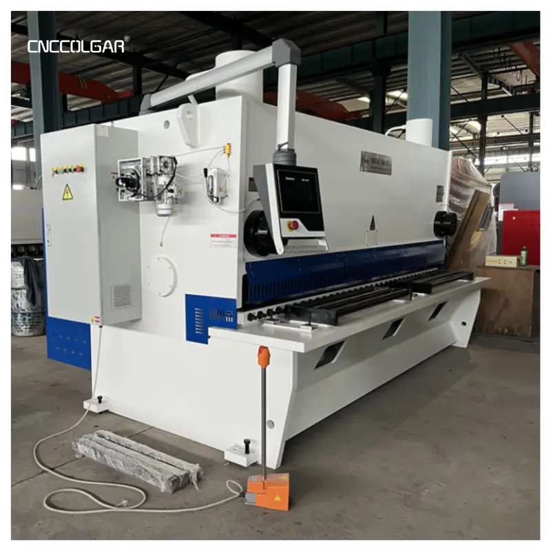 ماكينة الحلاقة الهيدروليكية QC11K CNC Guillotine DELEM DAC360 مقاس 16*3200