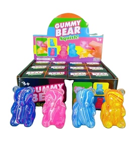 Popular transfronterizo: Bola musical antiestrés de caramelo de malta con forma de oso, juguete antiestrés de goma con forma de oso y animal - Product Image 1