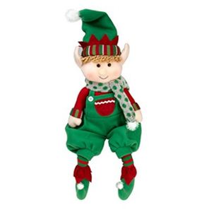 Poupée elfe de Noël 2024, jouet en peluche douce, décoration de Noël, boîtes de cadeaux pour enfants - Product Image 2