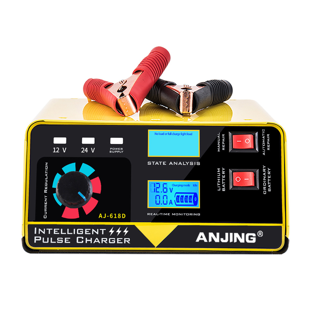 cigarette lighter trickle battery charger Adjustable Automatic Trickle Charger 12V 20A 24V 10A Universal Smart Fast  Truck Motorcycle Car Battery Charger with Pulse Repair| Alibaba.com
