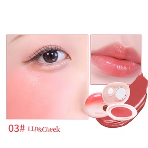 Balsamo 2 in 1 per labbra e guance, multiuso, con specchio e spugnetta, portatile, per trucco viso e labbra. - Product Image 6