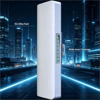 Pont sans fil CF-E312A 5,8 GHz à transmission longue portée 300 Mbps pour surveillance et ingénierie, portée 10 KM