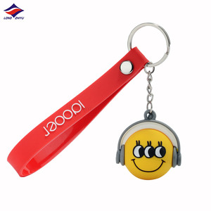 Longzhiyu 17年工場カスタム3DミニサボテンPVCキーホルダーかわいい小さなギフト植物キーリングキーホルダー卸売 - Product Image 6