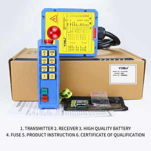 รีโมทคอนโทรลไร้สายอุตสาหกรรม F24-8D Pro ป้องกันการกระแทก รีโมทไร้สายควบคุมไฮดรอลิก - Product Image 1