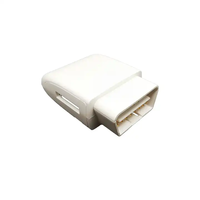 SETOCONT couleur blanche 16 broches 12V OBD2 connecteur mâle avec boîtier OBDII boîtier OBD pour outils de Diagnostic automatique ST-SOH-026 J1962