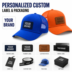 Casquette Trucker 5 Panneaux Multicolore Respirante en Maille pour l'Été, Chapeau de Baseball à Petit MOQ, Impression Personnalisée du Logo, Casquette Promotionnelle - Product Image 5