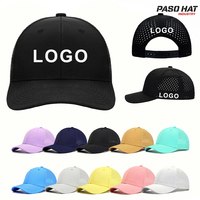 Gorra de Béisbol Lisa de 6 Paneles Impermeable al por Mayor, Gorra de Golf con Etiqueta Bordada Personalizada, Logotipo con Agujeros Perforados con Corte Láser, Estilo Papá