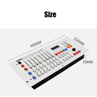 Console DMX 512 Disco 240 pour éclairage de scène, mixeur LED et contrôle de projecteurs mobiles