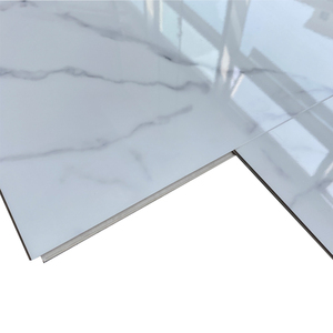 Revêtement de sol vinyle SPC aspect marbre moderne, étanche, ignifuge, à âme rigide en PVC, antidérapant, système clic <span class=keywords><strong>EcoHome</strong></span>, garantie 1 an, idéal pour hôtels - Product Image 3