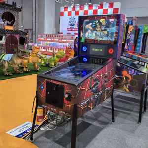 Entretenimiento familiar Máquina de <span class=keywords><strong>pinball</strong></span> 96 que funciona con monedas <span class=keywords><strong>Pinball</strong></span> virtual de 32 pulgadas 1100 Barra de juego <span class=keywords><strong>gratis</strong></span> Sala de billar Material metálico - Product Image 4