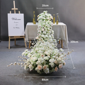 Flores Artificiales en Cascada LUYI, Guirnalda <span class=keywords><strong>Floral</strong></span> y Camino <span class=keywords><strong>de</strong></span> Mesa para Bodas, Fiestas <span class=keywords><strong>de</strong></span> Cumpleaños, Decoración <span class=keywords><strong>de</strong></span> Escenarios y Ventanas - Product Image 6