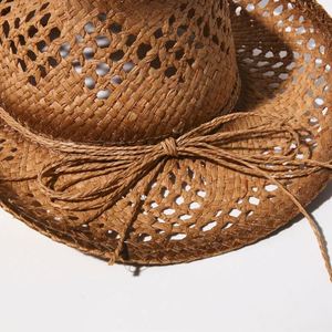 Spring and Summer New Western Cowboy <b>Hat</b> Cross Border Knight <b>Hat</b> Sunshade Retro Style <b>Straw</b> <b>Hat</b> - Product Image 6