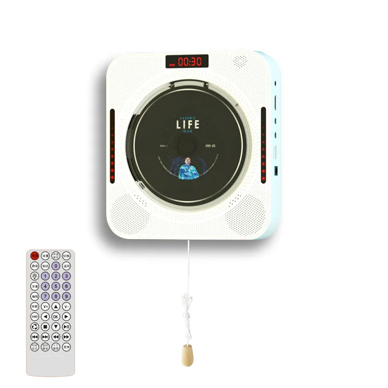 어린이 hifi 홈 벽 마운트 미니 cd mp3 usb 플레이어 Firebox dj 라디오 카세트 100Hz ~ 20KHz