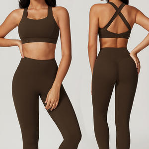 스포츠 브라 러닝 요가 피트니스 충격 방지 브래지어 여성의 섹시한 아름다운 등 피트니스 요가 스포츠 브라 - Product Image 4