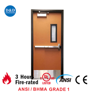 Hot Bán UL SUS304 Cháy Đánh Giá 3 Giờ Kim Loại Thoát Khẩn Cấp Door Push Bar Hoảng Loạn Thiết Bị Thoát - Product Image 3