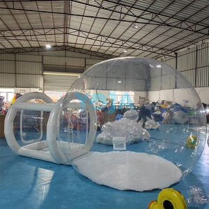 Château gonflable commercial blanc avec maison à bulles pour événements et <span class=keywords><strong>jeux</strong></span> de château gonflable - Product Image 5
