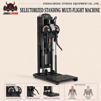 Mesin Pec Fly Lateral Raise Selectorized dengan Lengan Multi Sudut untuk Latihan Kekuatan Bahu dan Dada di Gym Komersial