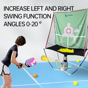 Machine automatique de lancer de balles de pickleball avec télécommande 0-20 °   Équipement d'entraînement portable Swing Large Capacity Hopper pour l'intérieur - Product Image 6