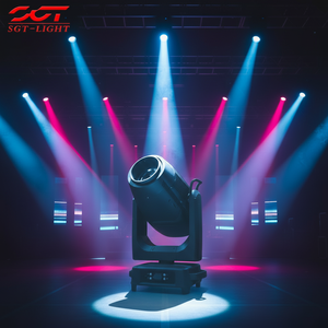 4 disques de coupe, contrôle à 8 directions, capable de se tourner à 135° °   Projecteur LED étanche IP66 1000W CMY CTO en alliage de magnésium pour événements extérieurs - Product Image 3