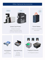 Government Biometric Enrollment Kit National ID & Civil/Voter Registration MOSIP Projects Stock Handheld Computer Solar Powered