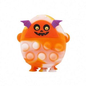 Jouets sensoriels anti-stress en silicone à thème Halloween, formes chauve-souris, fantôme, rat, pour enfants de 3 à 6 ans, vente en gros - Product Image 5