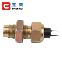 Sensor de Generador de Latón DCEC M18*1.5*34mm EQ153, Interruptor de Alarma Magnético Electrónico, Sensor de Recogida de RPM para Generador
