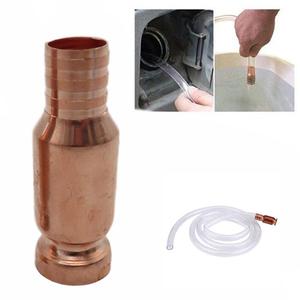 Ống Nạp Siphon Bằng Đồng Màu Đỏ Phụ Kiện Ống Bơm Dầu Thủ Công Ống Nối Siphon Bình Lắc Nước Nhiên Liệu Xăng Ống Xi Phông Bán Sỉ - Product Image 2