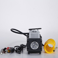 Kit de compresseur d'air pour voiture à double cylindre de haute qualité, directement de l'usine - Gonfleur de pneus 150 PSI avec outils de réparation de pneus, fil de cuivre pur
