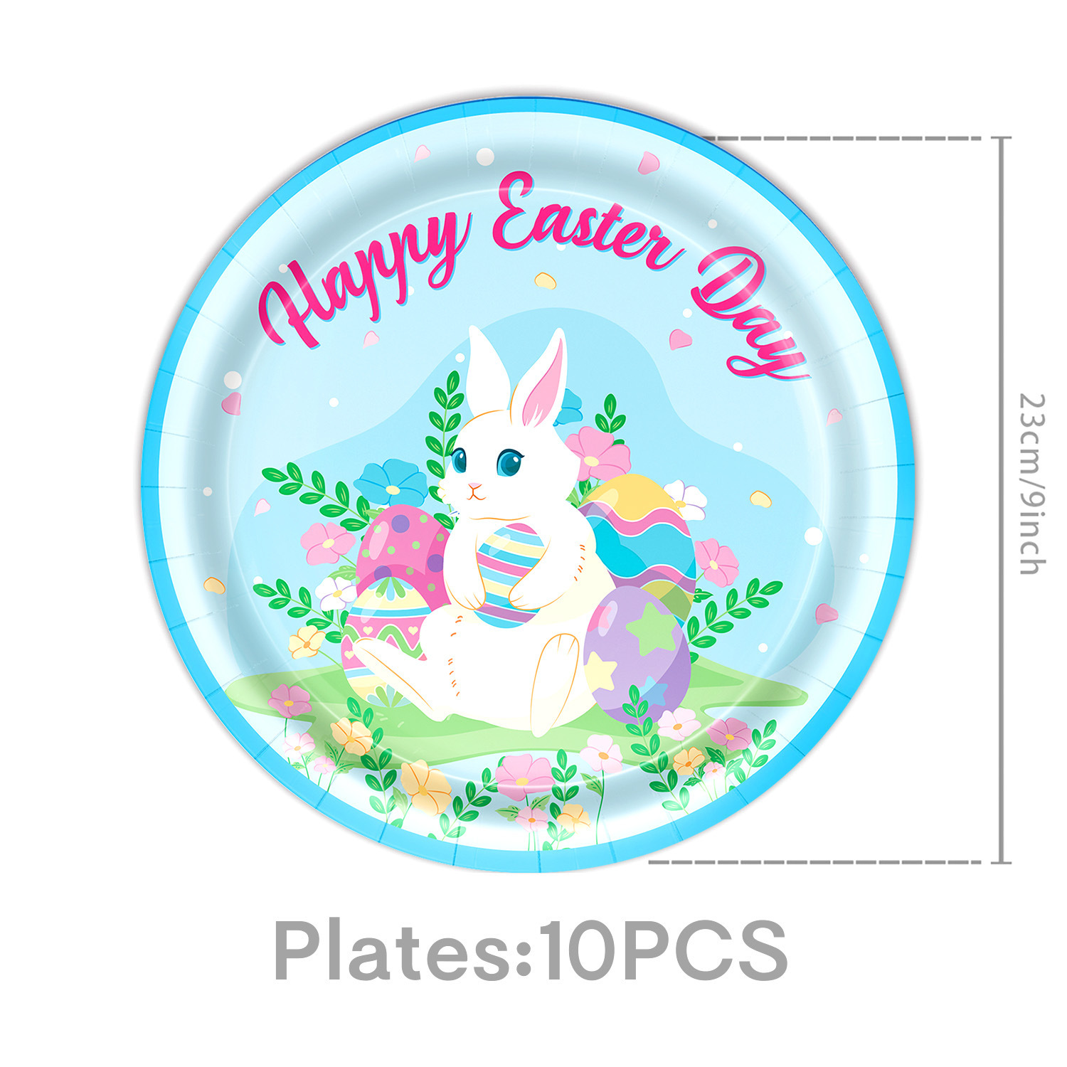 9 inch paper plate*10pcs
