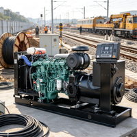 Groupe électrogène diesel robuste de 250 kW 325 kVA avec alternateur sans balais et ATS pour l'alimentation industrielle du Cambodge, exportation