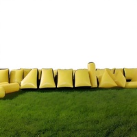 Huaao – Abri gonflable d'extérieur en PVC, écologique et non toxique, pour football à bulles, taille et couleur personnalisables