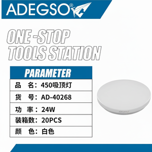 Commercio all'ingrosso 24W LED pannello rotondo plafoniera IP44 Rating per l'home Office camera da letto e cucina con Base di plastica controllo interruttore - Product Image 1