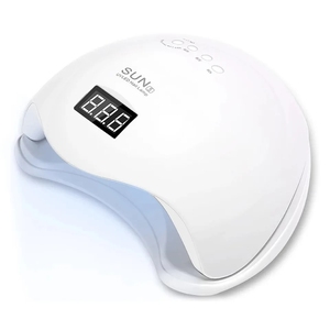 <span class=keywords><strong>Lampe</strong></span> à ongles <span class=keywords><strong>LED</strong></span> UV professionnelle OEM 48W à double puissance, sans douleur, à brancher, pour séchage rapide du vernis – Vente en gros directe usine - Product Image 1