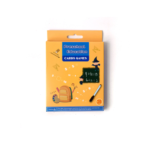 Jeux de cartes d'éducation préscolaire apprentissage cartes flash de soustraction d'<span class=keywords><strong>addition</strong></span>/cartes cognitives avec stylos effaçables - Product Image 1
