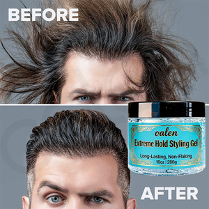 <span class=keywords><strong>Gel</strong></span> <span class=keywords><strong>coiffant</strong></span> pour hommes Oalen Private Label, résistant à la transpiration et à l'eau, facile à modeler, pour salon et usage domestique courant. - Product Image 6