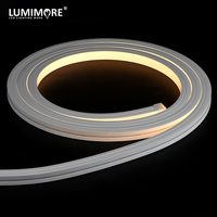 Lumières flexibles néon LED, bande lumineuse néon flexible, pliage vertical, blanc chaud/blanc froid, populaire, chambre, maison, plafond, 24V TE2020F
