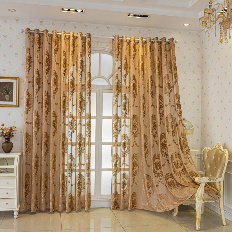 High Quality European Geometric Jacquard Grommet