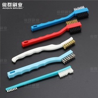 Poignée en plastique Fil De Cuivre Brosse À Dents En Nylon Polissage Brosse